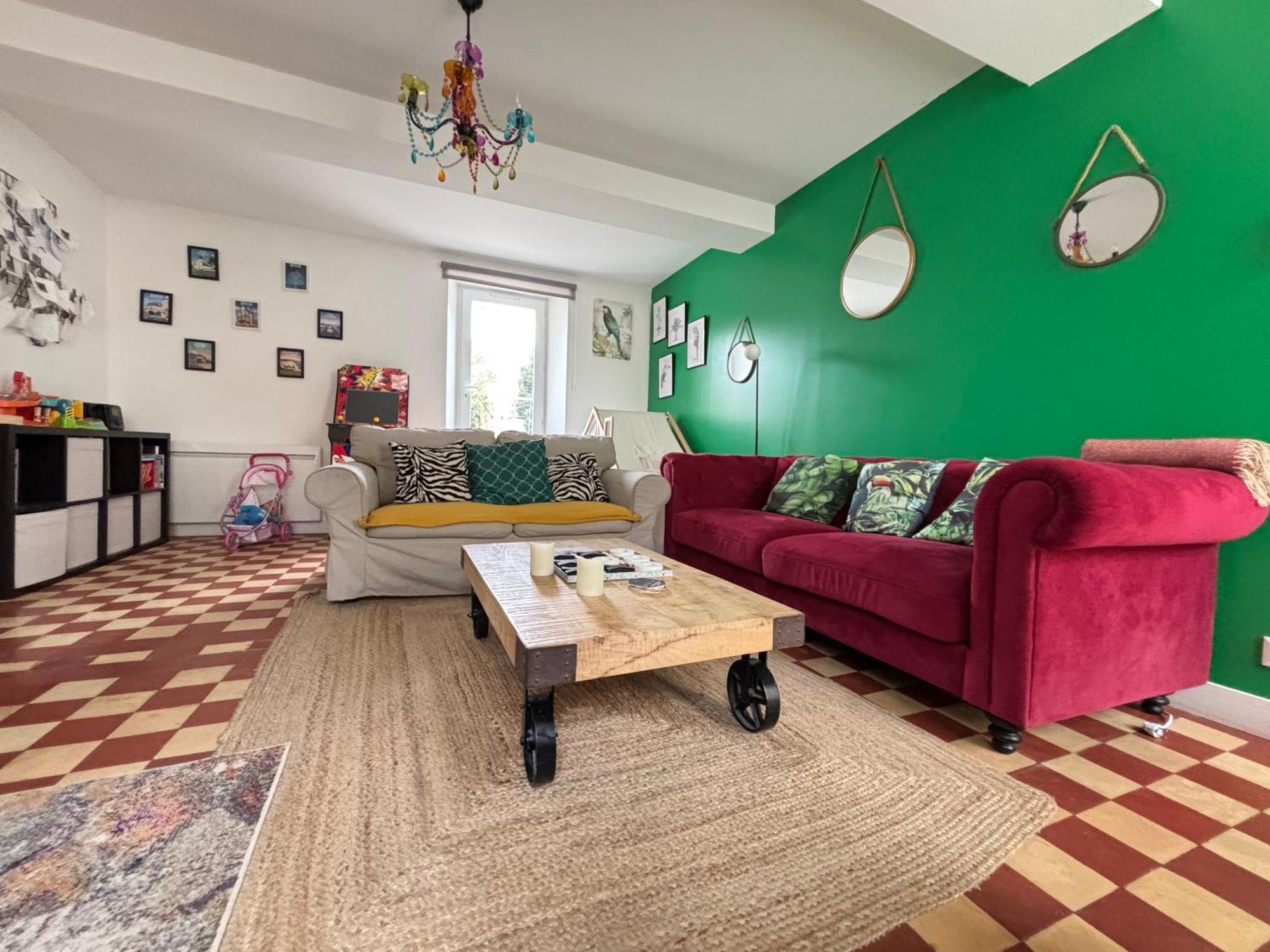 Maison avec jardin, près plages du débarquement, table ping pong, à 800 m d' Omaha beach adaptée jeunes enfants Vierville-sur-Mer Exterior foto