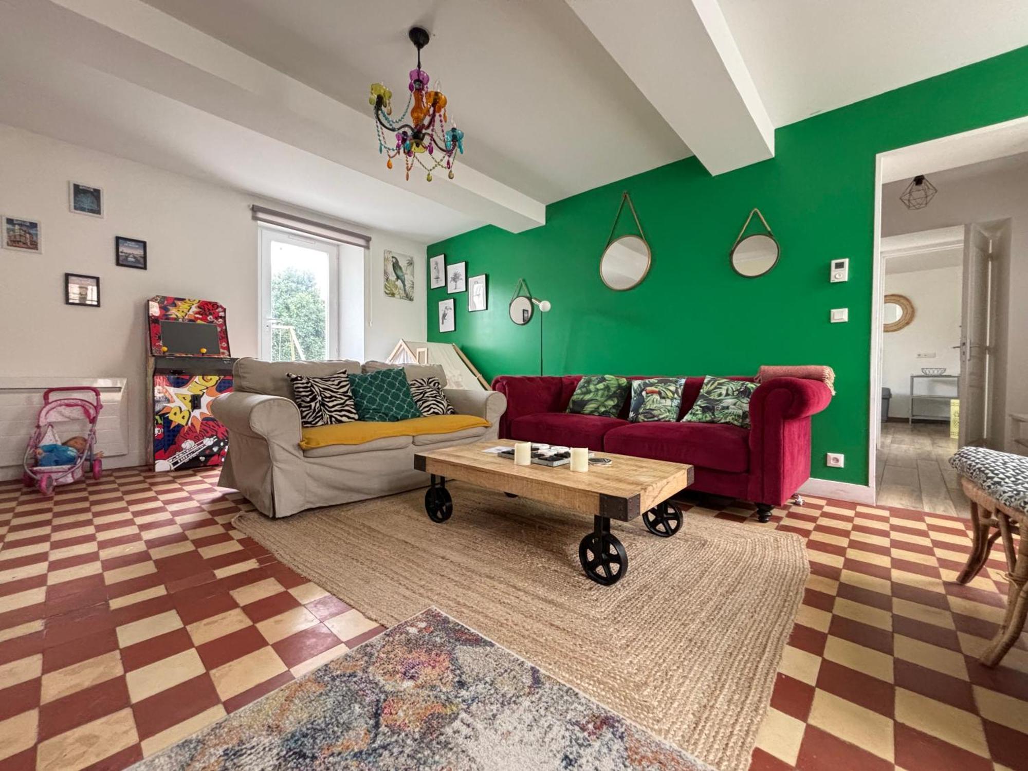 Maison avec jardin, près plages du débarquement, table ping pong, à 800 m d' Omaha beach adaptée jeunes enfants Vierville-sur-Mer Exterior foto