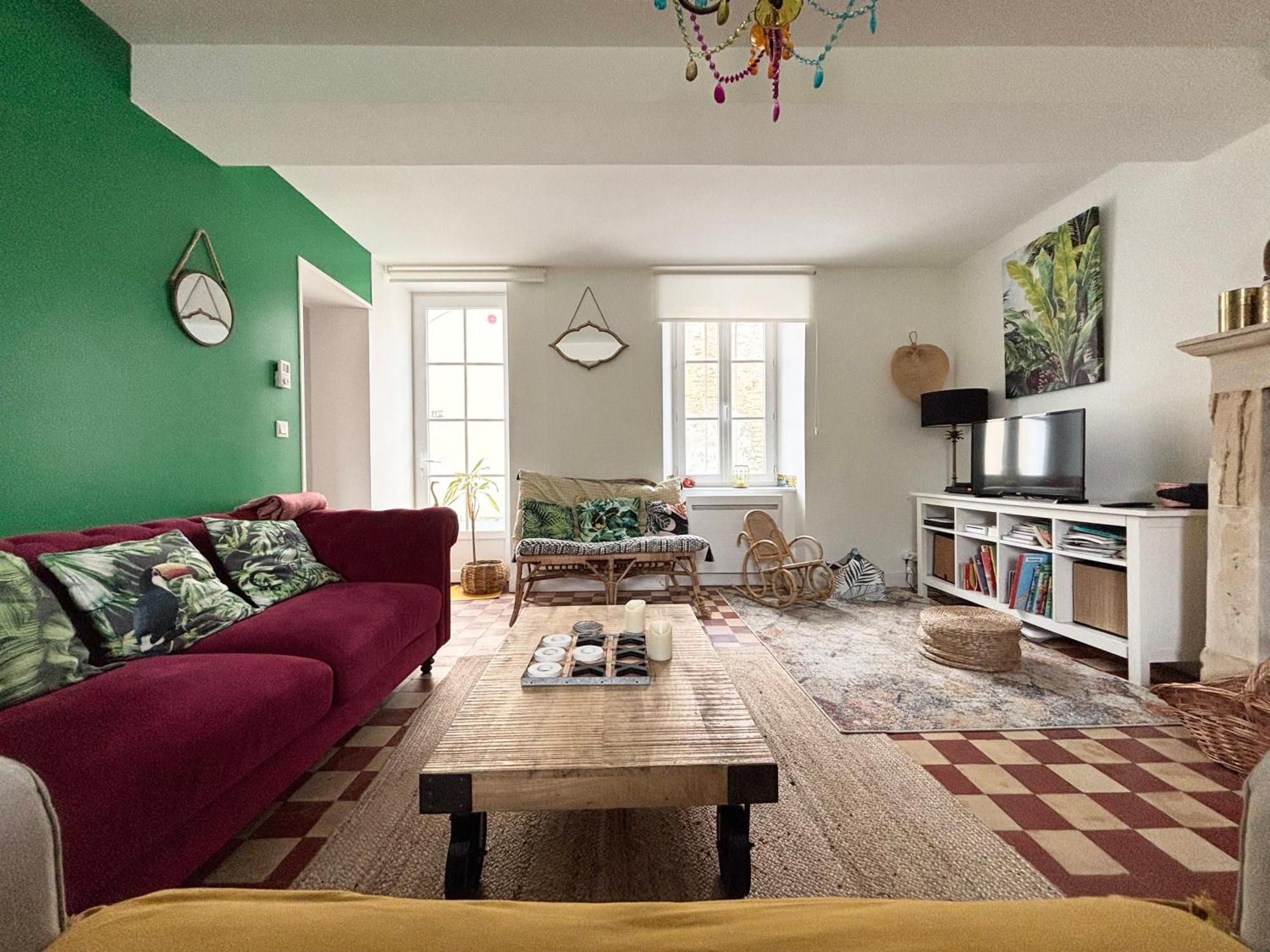 Maison avec jardin, près plages du débarquement, table ping pong, à 800 m d' Omaha beach adaptée jeunes enfants Vierville-sur-Mer Exterior foto